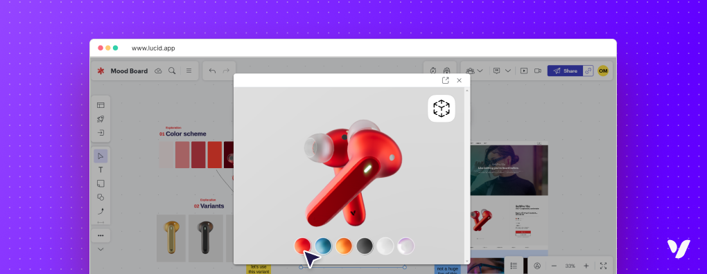 Vectary - Lucid integration - Drive collaboration and turn ideas into action with interactive 3D