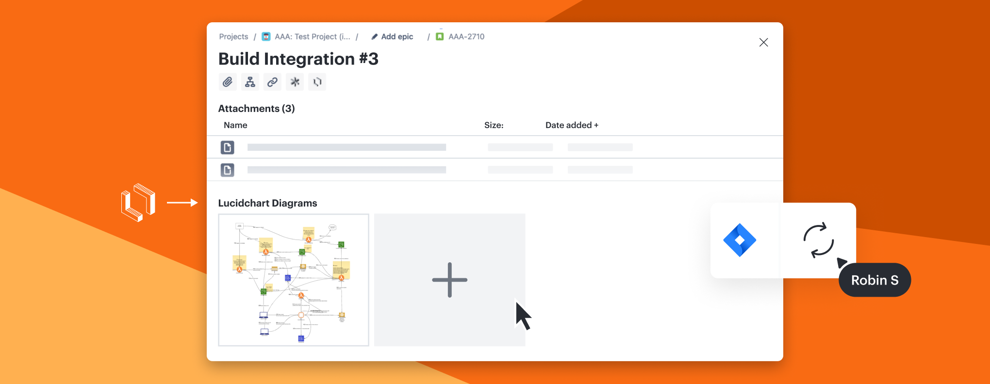 Jira - Lucid integration - Improve communication and increase clarity by attaching Lucid documents to Jira issues