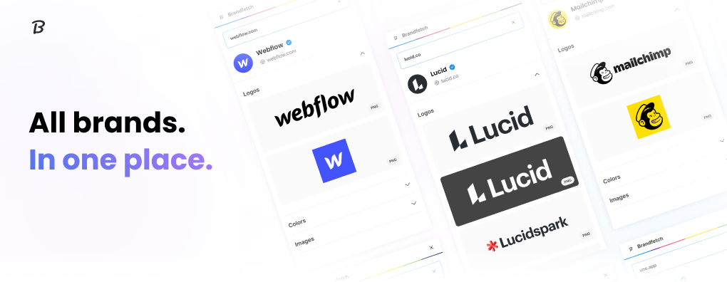 Brandfetch - Lucid integration - Easily add brand logos to your diagrams and visualizations.