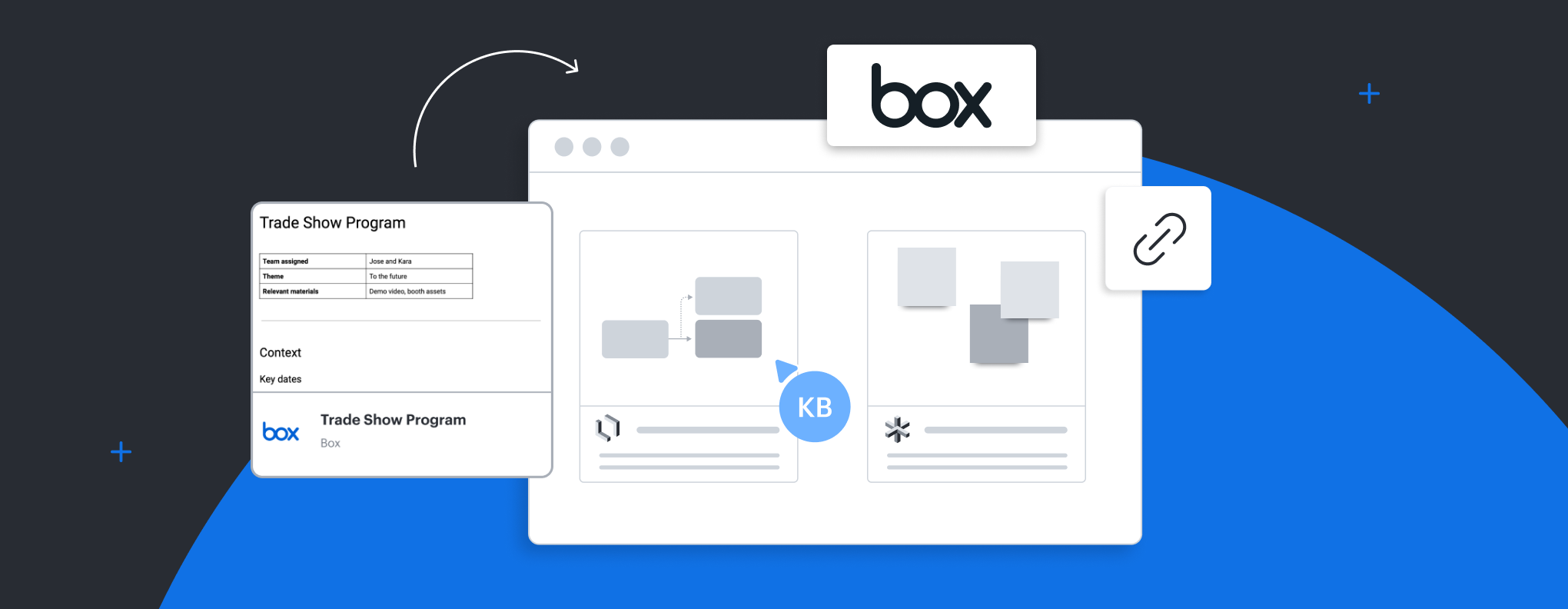 Box Embedded Links - Lucid integration - Enrich your Lucid documents with the context of Box files.