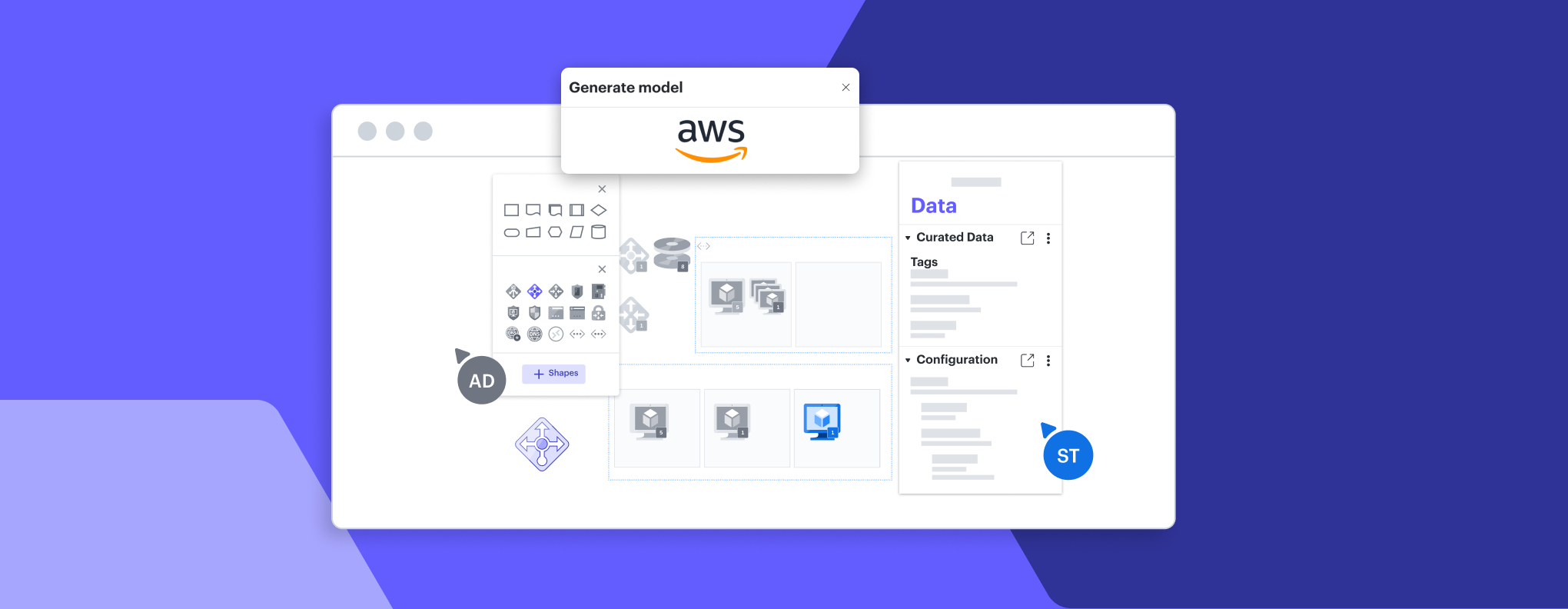 AWS - Lucid integration - Visualize your AWS cloud architecture with dynamic diagrams