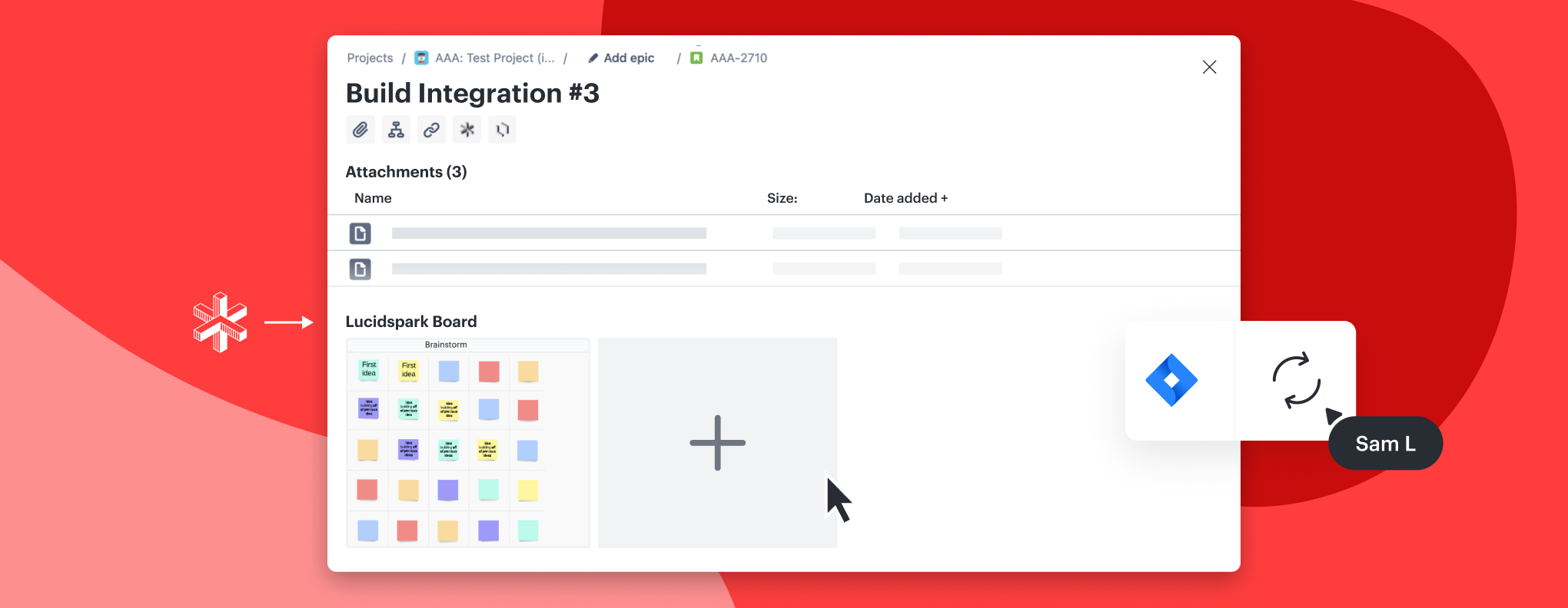 Jira - Lucid integration - Improve communication and increase clarity by attaching Lucid documents to Jira issues