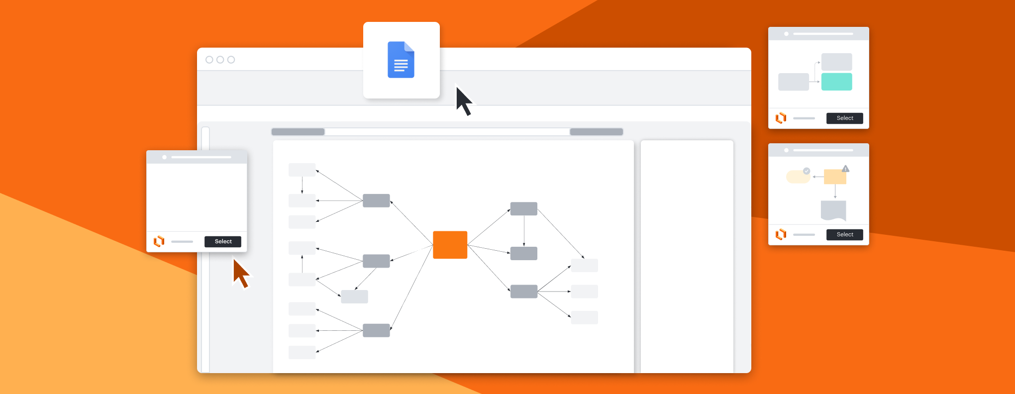 Google Docs - Lucid integration - Communicate effectively and make information accessible within Google Docs